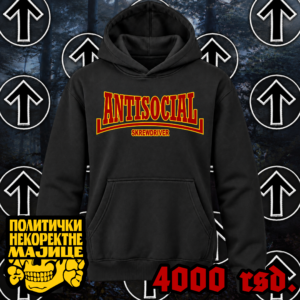 Antisocial Skrewdriwer Duks crni