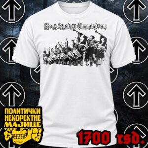 Rock Against Communisam bela majica