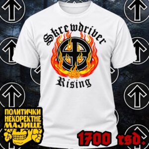 Skrewdriver rising bela